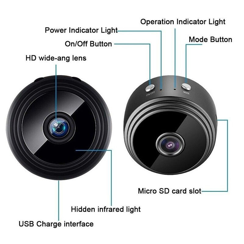 A9 Mini Camera Full Hd Camera 1080p Wifi