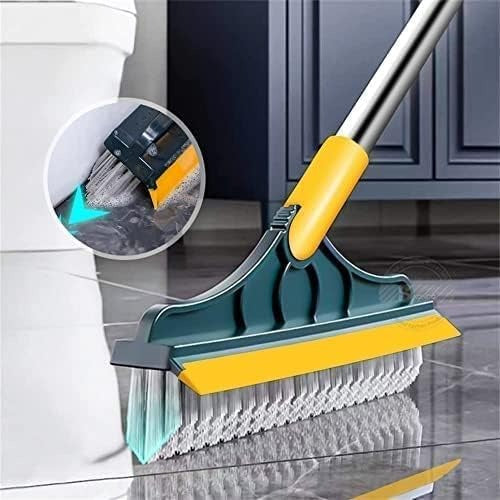 2 In 1 Floor Cleaning Brush With 120° Rotatable Head