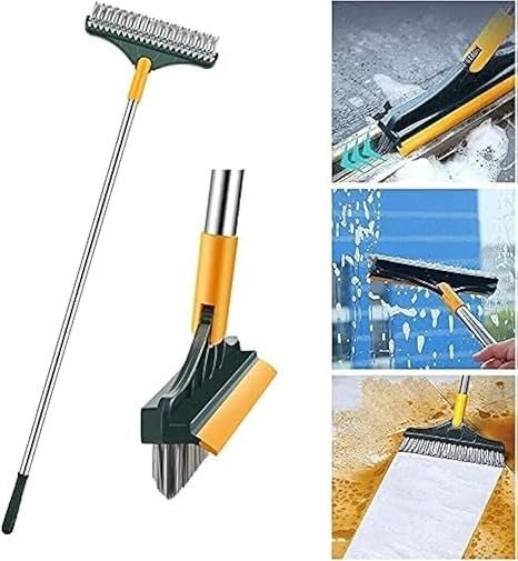 2 In 1 Floor Cleaning Brush With 120° Rotatable Head