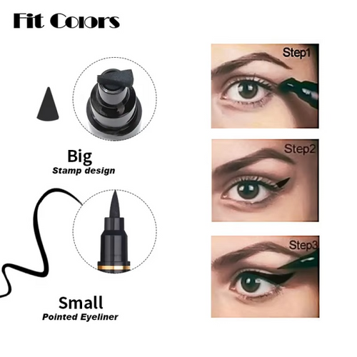 2 In 1 Fit Colors Eyeliner For Girls