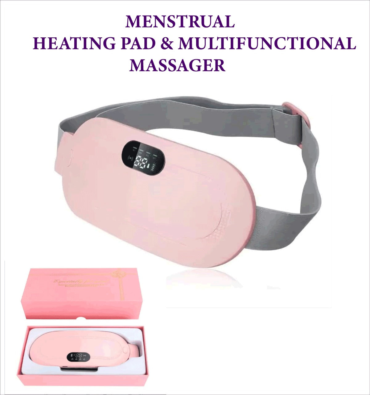 Digital Period Pain Relief Pad for Menstrual Cramps