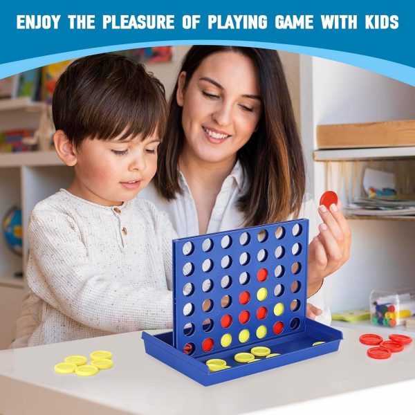 4 In A Row Board Game For Kids (random Color )