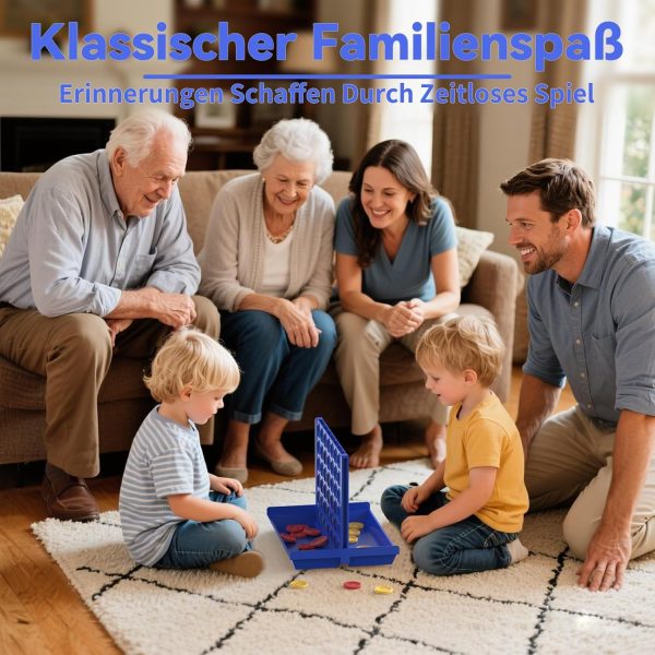 4 In A Row Board Game For Kids (random Color )