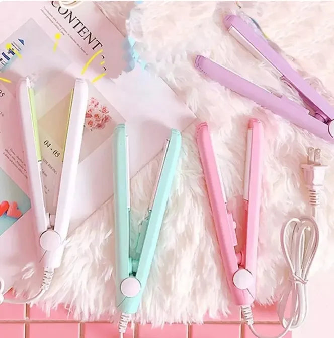 Mini Portable Hair Straightner (random Color)