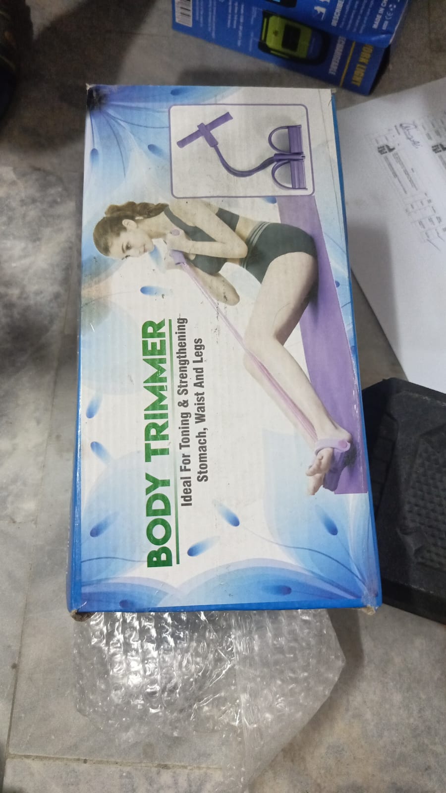 Double String Rubber Tummy Trimmer