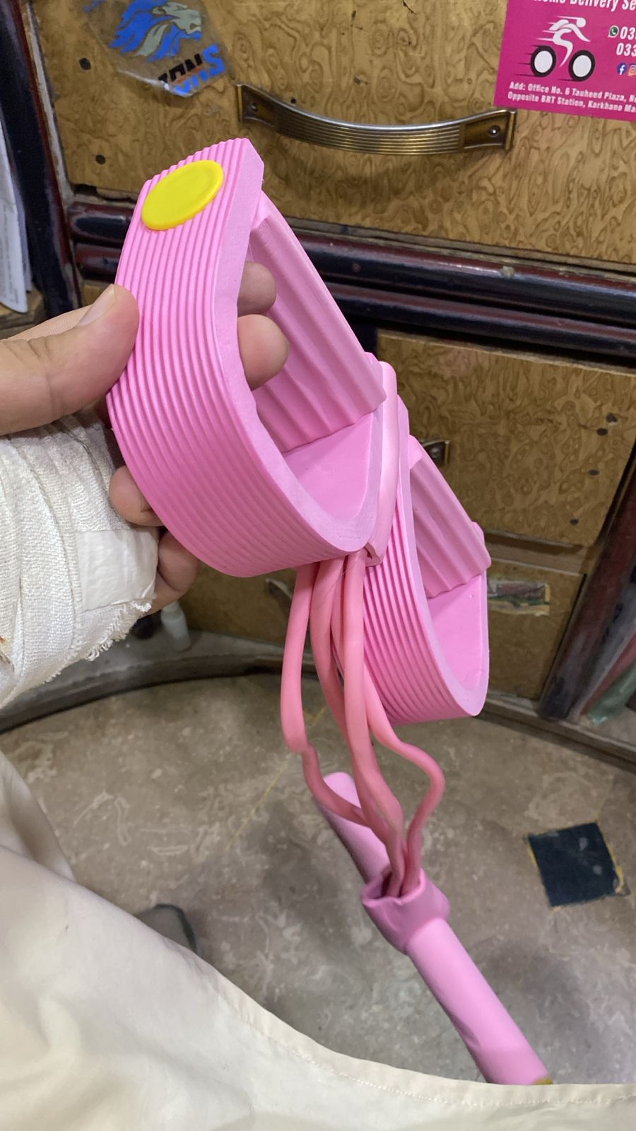 Double String Rubber Tummy Trimmer