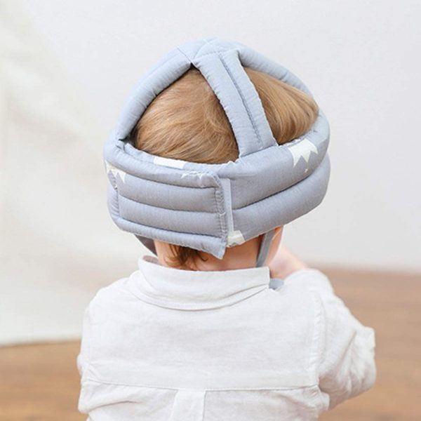 Baby Head Protector Crawling cap (random Color/design)
