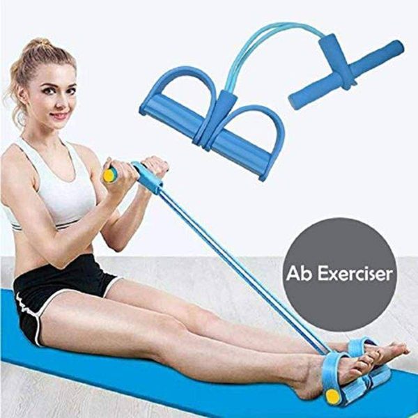 Double String Rubber Tummy Trimmer