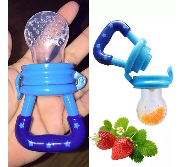 Food Pacifier + Feeder Spoon – Random Color