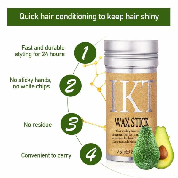 Ikt Hair Wax Stick Gel Cream Styling Hair