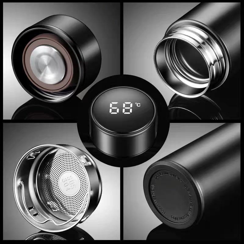 Stainless Steel Hot & Cold Flask Water Bottle