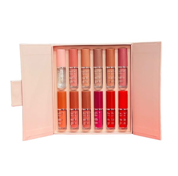 Mocallure 12-piece High Pigment Lip Gloss Set