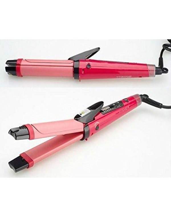 Nova 2-in-1 Hair Straightener & Curler – Model Nh-2009