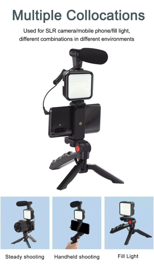 Vlogging Kit Accessories for Mobile Phone