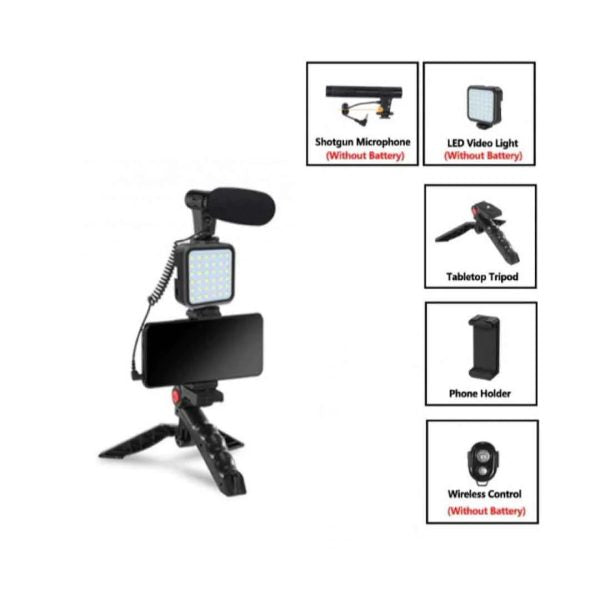 Vlogging Kit Accessories for Mobile Phone